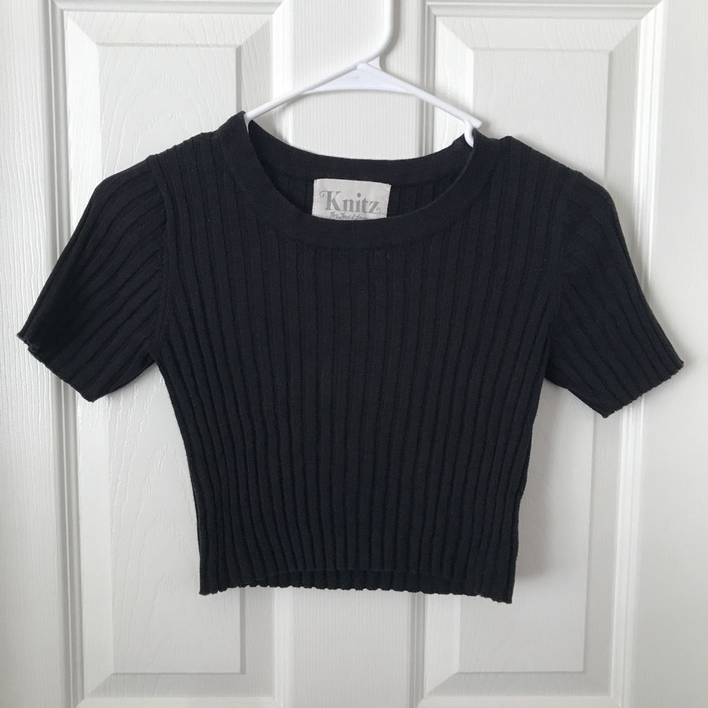 For Love and Lemons Knitz Crop Top